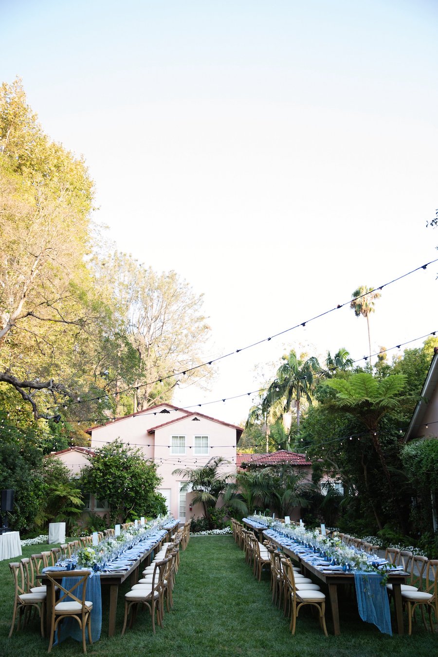 Hotel Bel Air wedding, blue Wedding, Outdoor Wedding, The Lighter Side, Hotel Bel Air, Max and Friends, Siren floral co, Minted, Found Vintage Rentals, Borrowed BLU, The Lighter Side