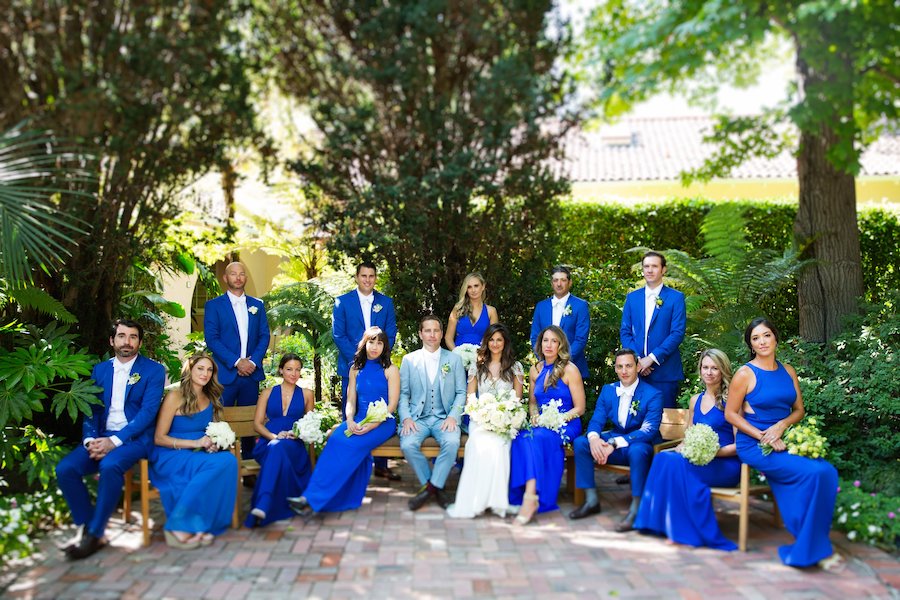 Hotel Bel Air wedding, blue Wedding, Outdoor Wedding, The Lighter Side, Hotel Bel Air, Max and Friends, Siren floral co, Minted, Found Vintage Rentals, Borrowed BLU, The Lighter Side